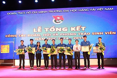 Đại học Hàng hải Việt Nam: Lễ tổng kết công tác Đoàn và phong trào thanh niên năm học 2014 – 2015